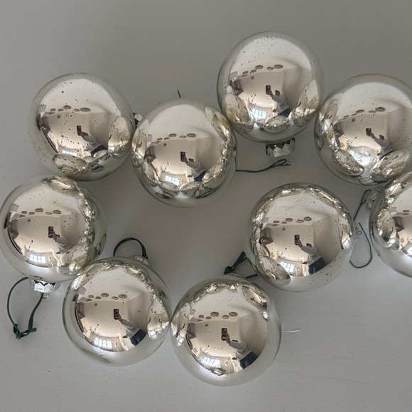 Other - Silver Ball Ornaments
